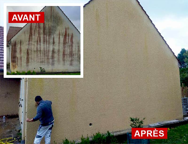 Nettoyage et peinture façade : MEUCHE Couverture : artisan peintre intervient en Île-de-France dans le Val-d’Oise 95 pour vos travaux de ravalement de façade