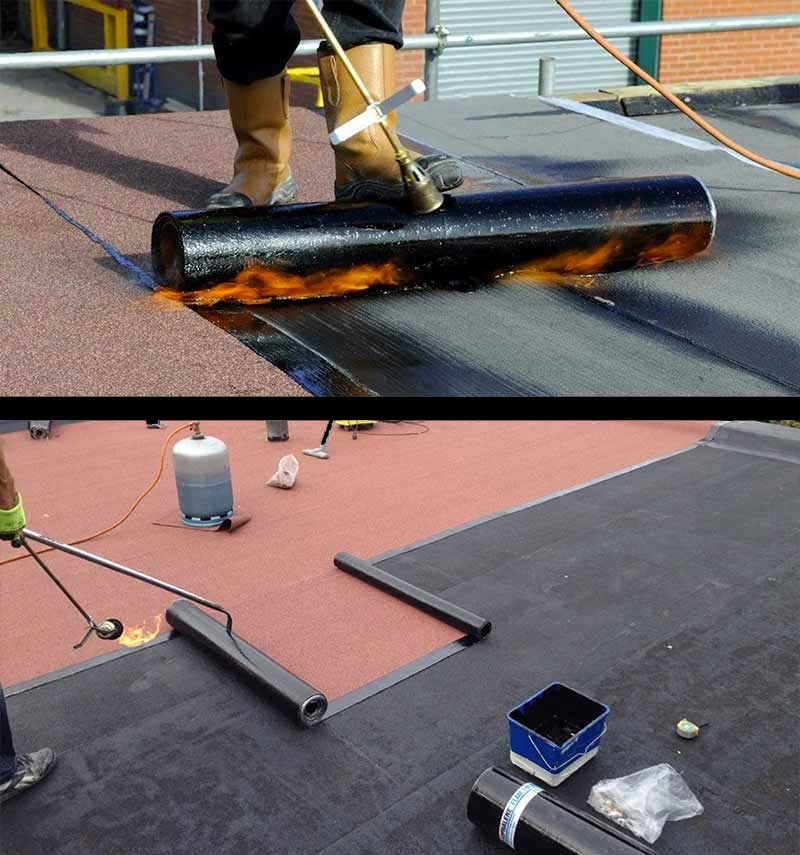 Étanchéité toit plat terrasse par membrane bitumeuse : MEUCHE couverture : artisan couvreur étancheur en Île-de-France dans le Val-d’Oise 95. 